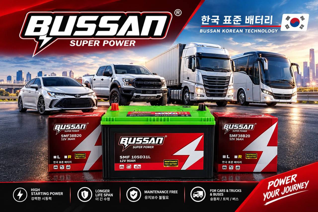 BUSSAN · Battery
