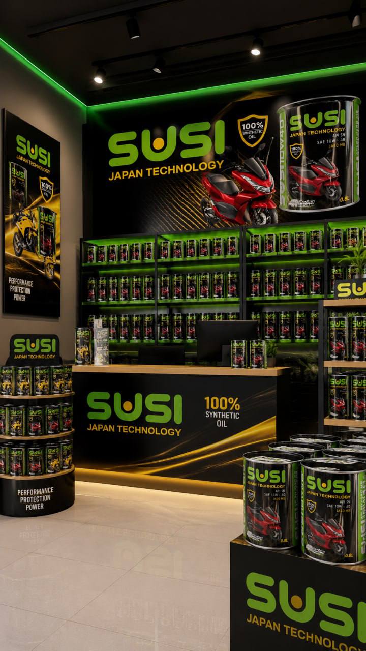 SUSI · Brand display